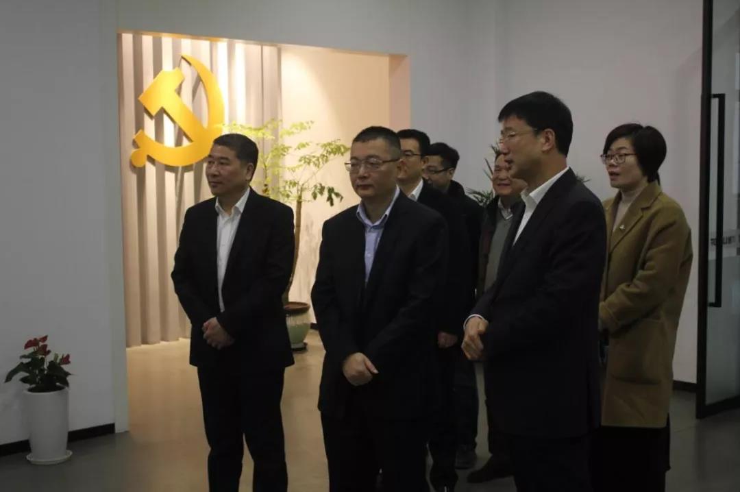 瑞安市委副書記、代市長秦肖來訪通力